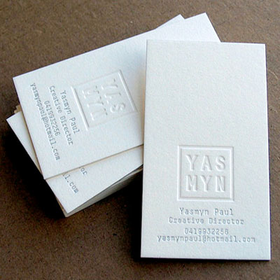 Thick Business Cards